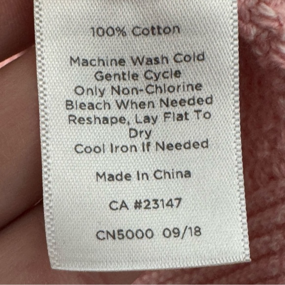 Talbots Pink Cotton Textured Knit Sweater M - Picture 4 of 6